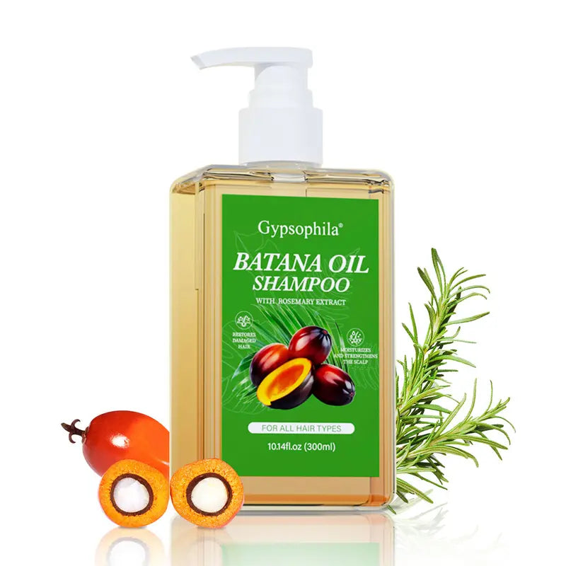 Gypsophila Batana Oil Shampoo – Rosemary Cleanse for Fuller-Looking Hair (10.14 fl oz / 300 mL)