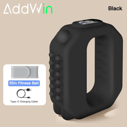 ADDWIN 2026 New Fascia Ring R10 Mini Muscle Recovery Fascia Device upgraded adjustable strap fits Up to 55in waist, Cordless Rechargeable, Designed for Waist & Back Muscle Recovery portable massager parents gift summervibes - image 1