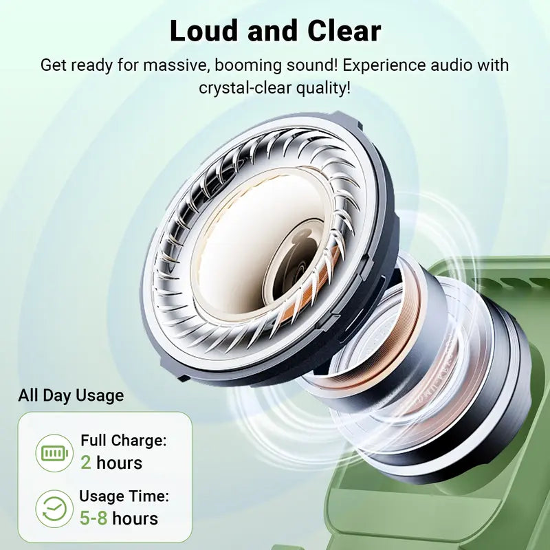 5-in-1 Induction & Bluetooth Speaker Stand – Adjustable Phone Holder, 3500mAh Power Bank & LED Light