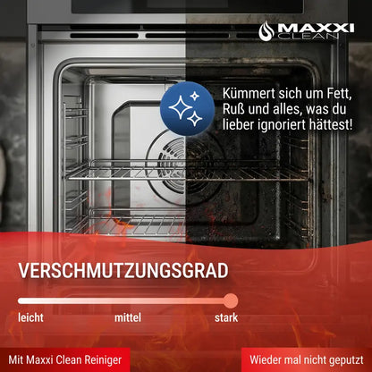 Maxxi Clean Backofen & Grillreiniger Gel 750ml Stark Fettlöser Ohne Schrubben - image 6