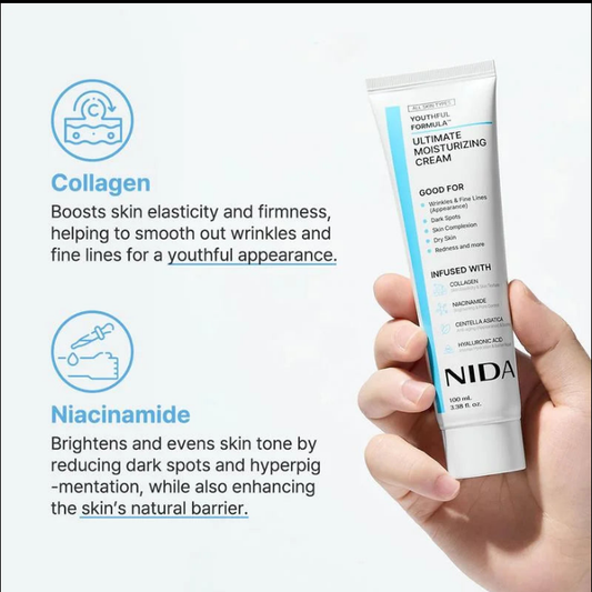 NIDA Youthful Formula Ultimate Moisturizing Cream (100mL)